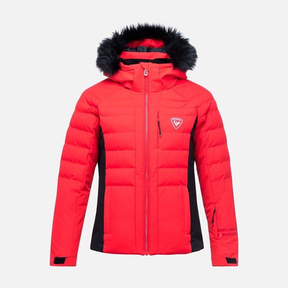 Rossignol Women’s RAPIDE SKI JACKET - Red Size Medium MSRP $320 used once! - Picture 2 of 11